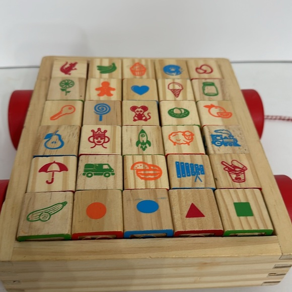 OAKTOWNSUPPLY ABC WOOD BLOCKS - Picture 5 of 9